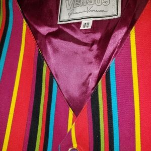 Men's Versus Gianni Versace Striped Vest L/XL